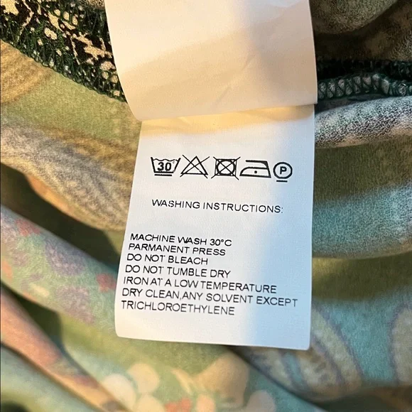 Floral Green Maxi Dress - Picture 10 of 12